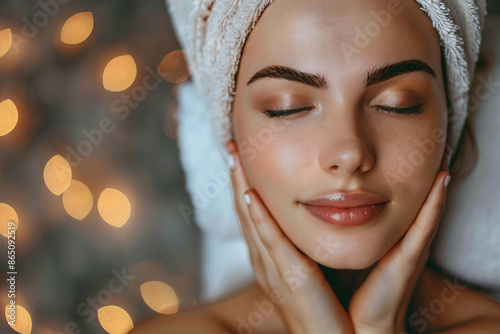 Extremely comfortable spa space with aromatherapy sauna and massage procedures, Generative AI