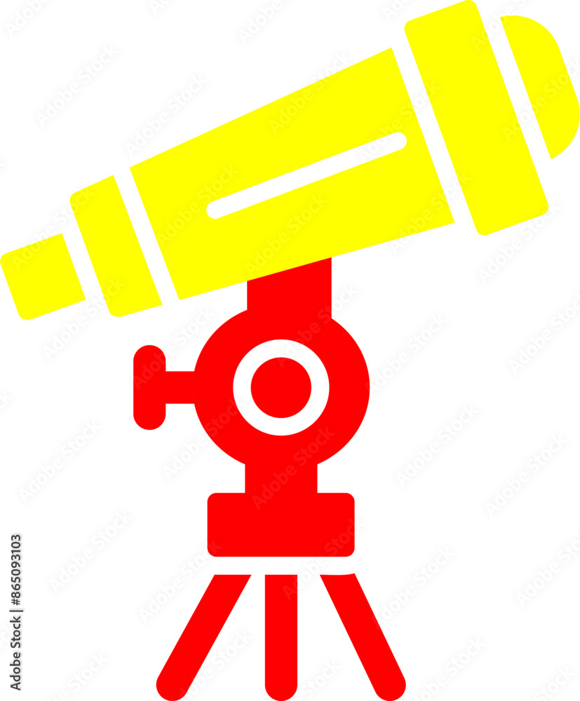 Obraz premium Telescope Vector Icon