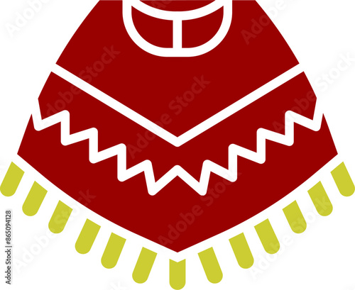 Poncho Vector Icon