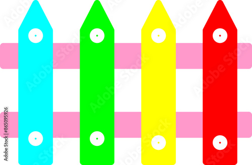 Fence Vector Icon