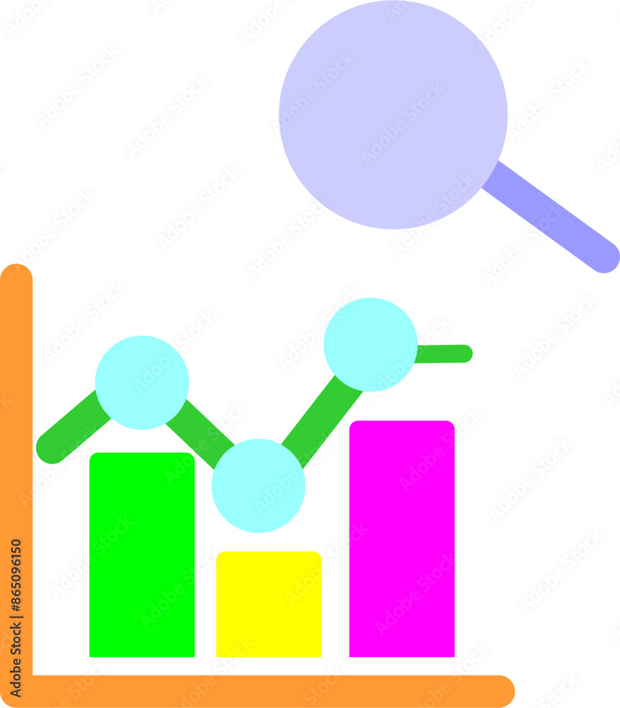 Analytics Vector Icon Analytics Vector Icon