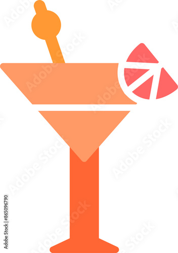 Martini Vector Icon