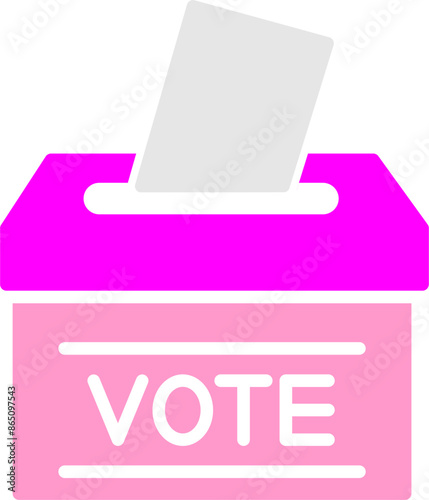 Ballot Vector Icon