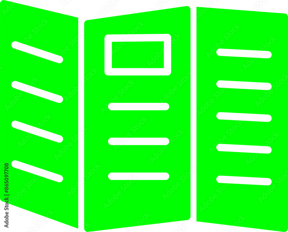 Brochure Vector Icon Brochure Vector Icon