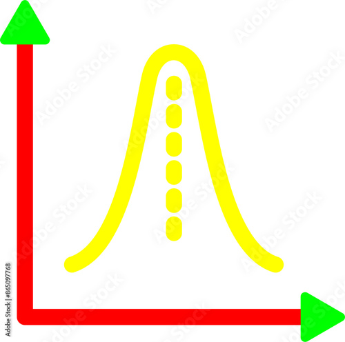 Histogram Vector Icon