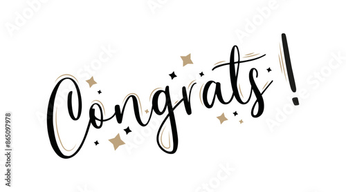 Congrats. Congrats Text Vector. Congratulations collection. Congratulation vector illustration