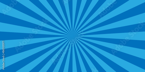 	
Vector Abstract blue sun rays sunburst backdrop background. seamless retro vintage burst sunrise sunbeam element spiral striped illustration sunray template wallpaper design.