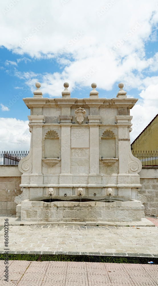 Fototapeta premium Borgo di Barile, nella regione di Volture dove si produce il rinomato vino Aglianico. Provincia di Potenza. Basilicata Italy