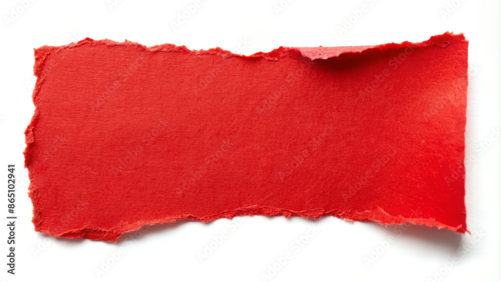 red ripped torn paper edges isolated red ripped torn paper edges isolated