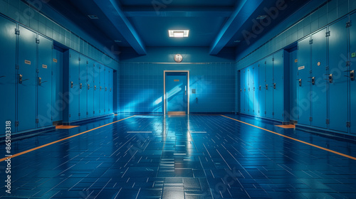 locker room
