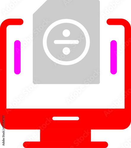 Divide Vector Icon