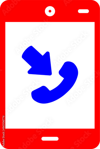 Incoming Call Vector Icon