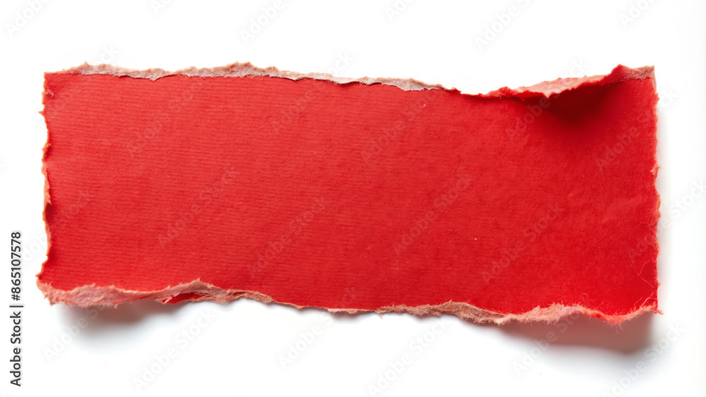 red ripped torn paper edges isolated red ripped torn paper edges isolated