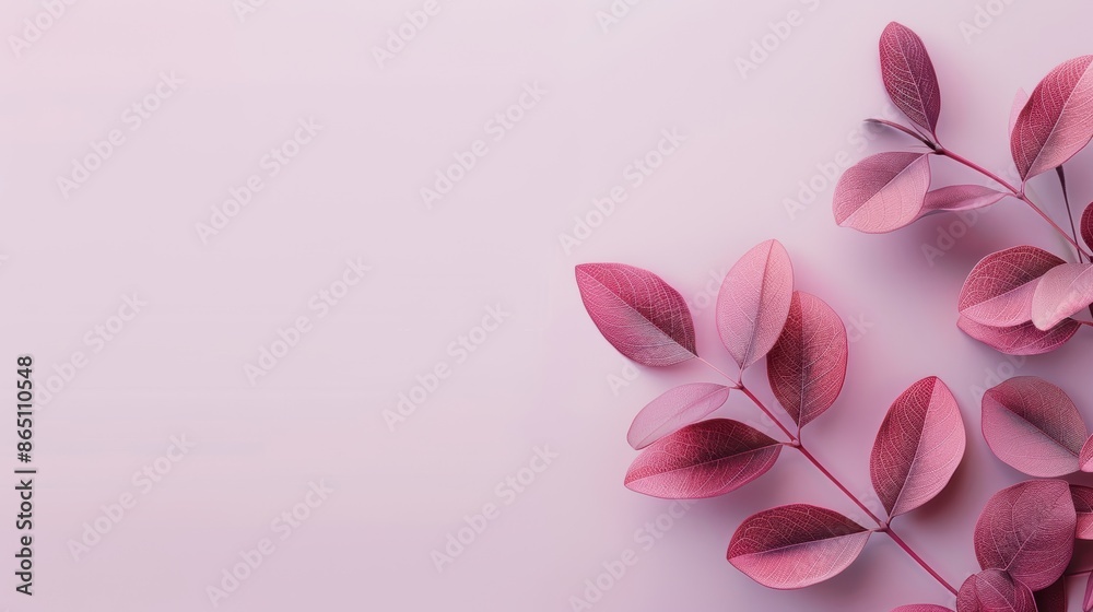 A simple and clean layout with a purple foliage border, offering plenty of copy space for text or graphics. A simple and clean layout with a purple foliage border, offering plenty of copy space for text or graphics.