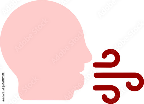 Bad Breath Vector Icon