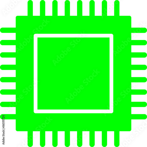 CPU Vector Icon