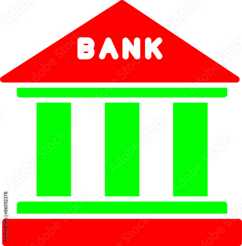 Bank Vector Icon