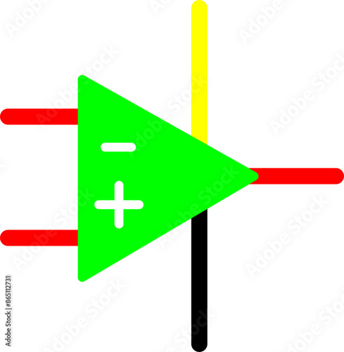 Amplifier Vector Icon