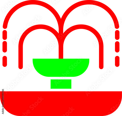 Fountain Vector Icon
