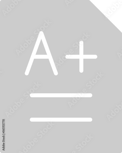 A+ Vector Icon