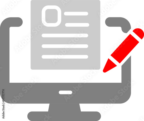 Blog Vector Icon