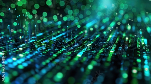 The abstract technology background.