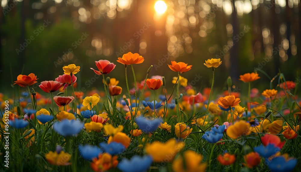 Fototapeta premium flowers background