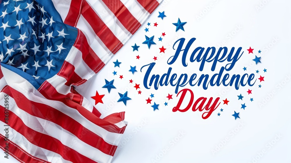 Obraz premium USA 4th of july background, banner, Happy independence day USA
