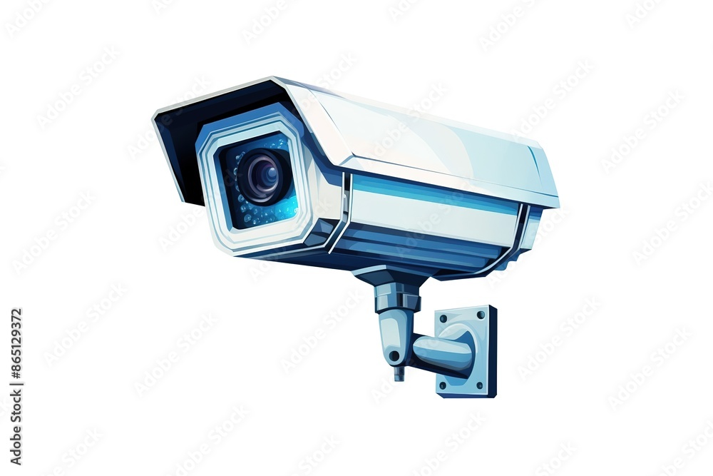 Vector illustration of security surveillance camera. cctv camera icon Vector illustration of security surveillance camera. cctv camera icon