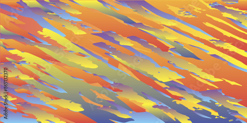 Colored strokes for the background. Background with multicolor strokes. Vector illustration