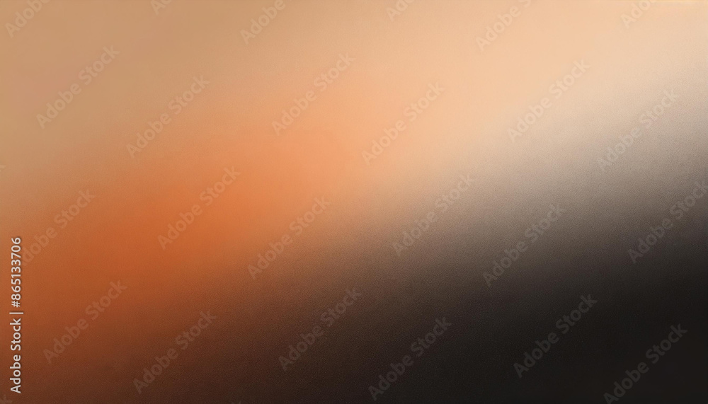 beige black orange cyan blue texture with gradient and grain, abstract background banner for product presentation with copy space