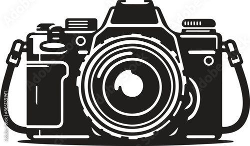 illustration of a camera
