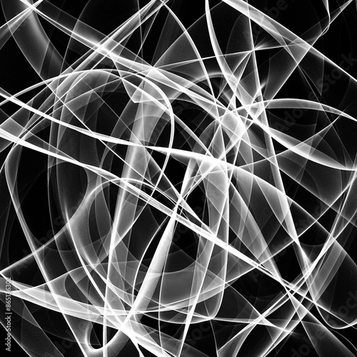 Abstract black and white background