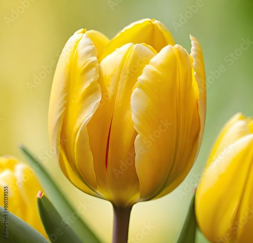 yellow tulip flower, yellow, tulips, nature, flowers, bloom, blossom, garden, plant, orange, flora, bouquet, red, beauty