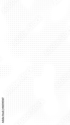 Abstract technology corporate background grey digital dots and grid looping texture Vertical Video Loop
