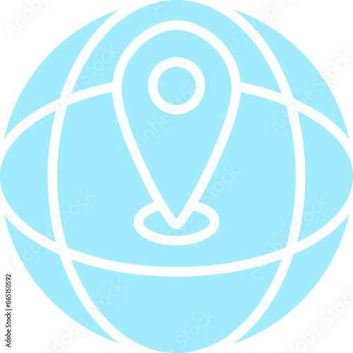Vacation Spots Vector Icon
