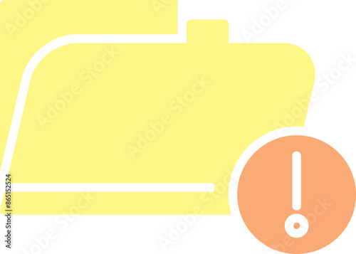 Vulnerable Folder Vector Icon