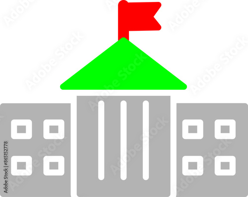 Presidential Building Vector Icon