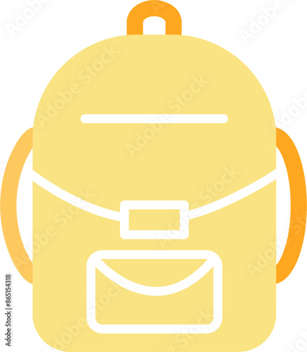 Backpack Vector Icon