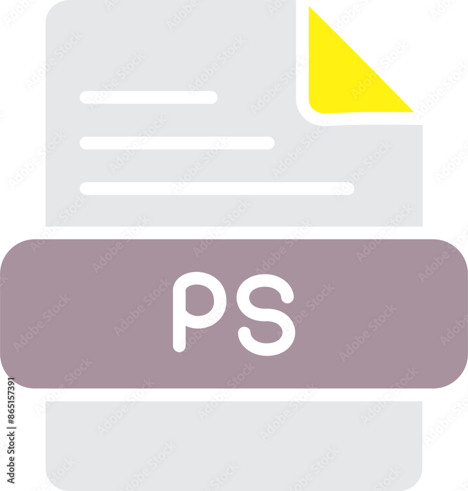 PS Vector Icon