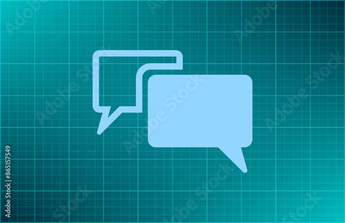 Vector illustration blue background