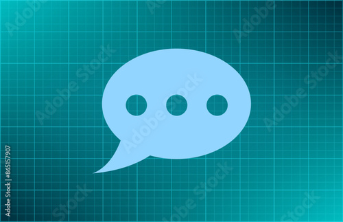 Vector illustration blue background