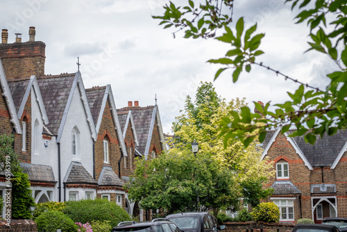 Photography LONDON- Large homes in Wimbledon Village, affluent residential area of SW19 sout