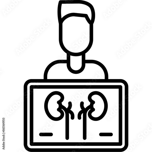 Kidney Xray Icon