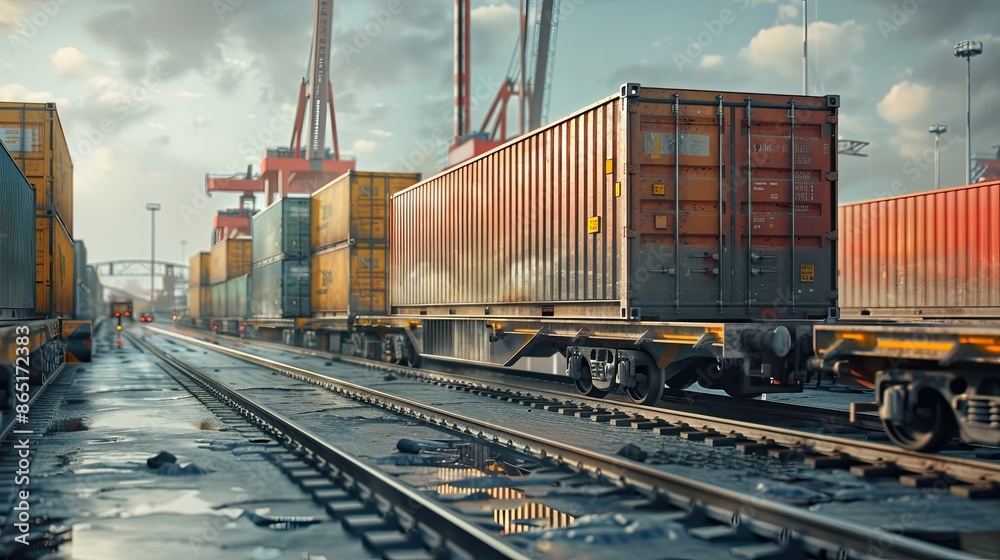 Railway/Train cargo transportation Railway/Train cargo transportation