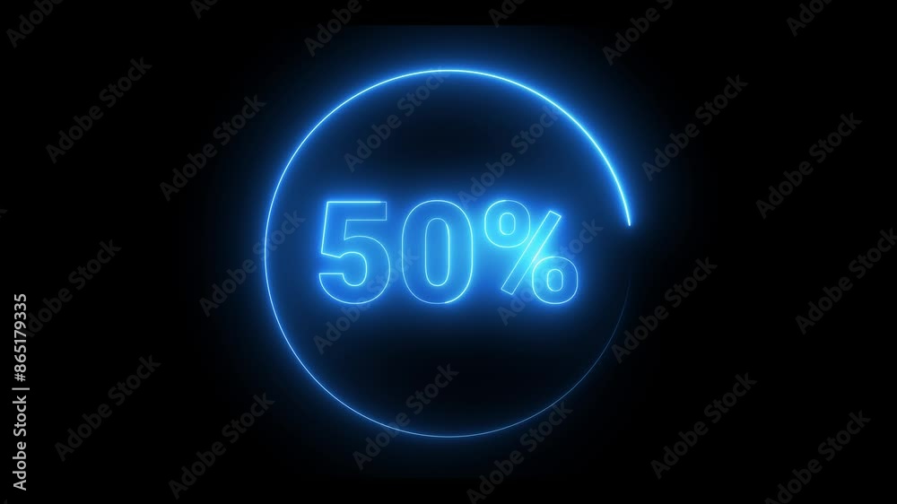 50 Percent Discount neon animation.
50 percent off neon text animation
Looped animated video with a figure of 50 percent. 50 Percent Discount neon animation.
50 percent off neon text animation
Looped animated video with a figure of 50 percent.