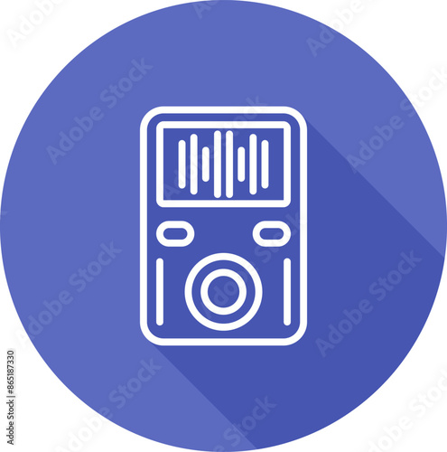 MP3 Player Vector Icon