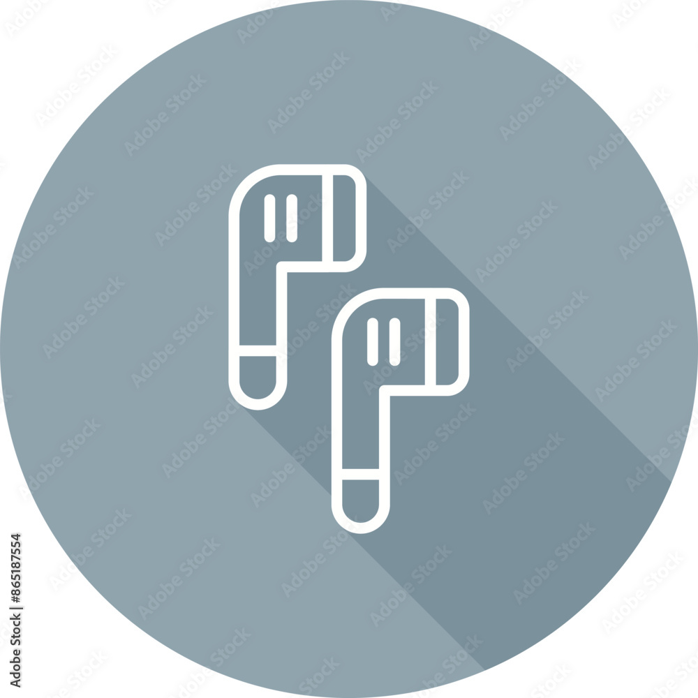 Earbuds Vector Icon Earbuds Vector Icon