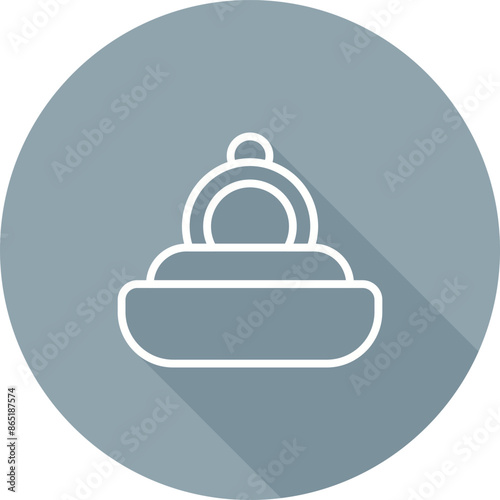Engagement ring Vector Icon