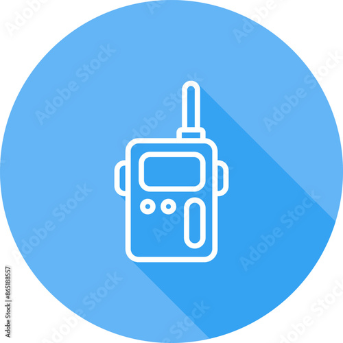 Emergency radio Vector Icon